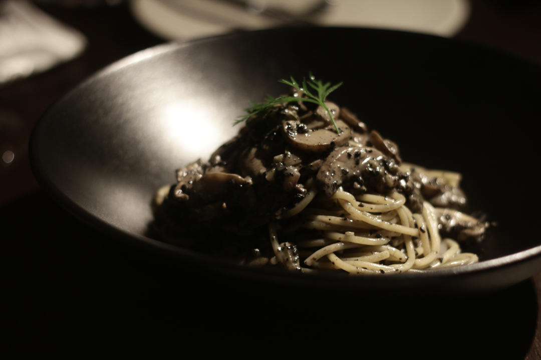 黑松露雜菌扁意粉