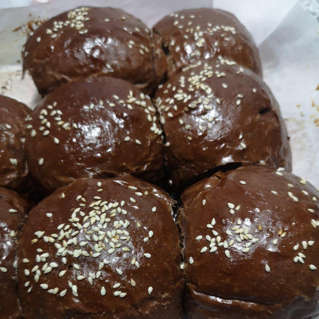 巧克力爆浆面包