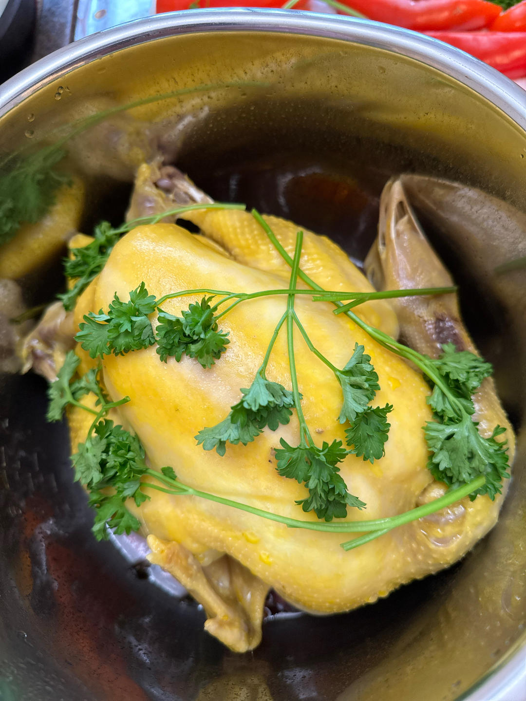 超简单的高压锅（电饭锅）手撕盐焗鸡