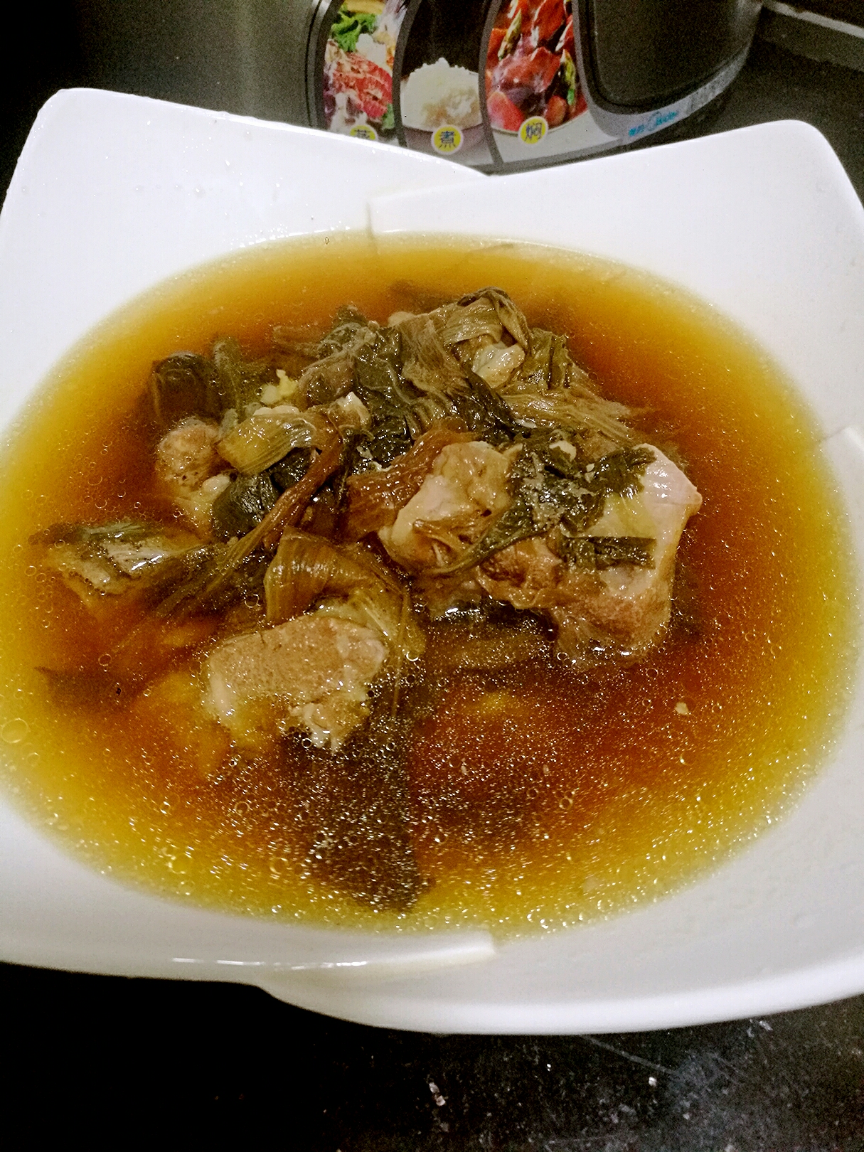 龙骨菜干汤