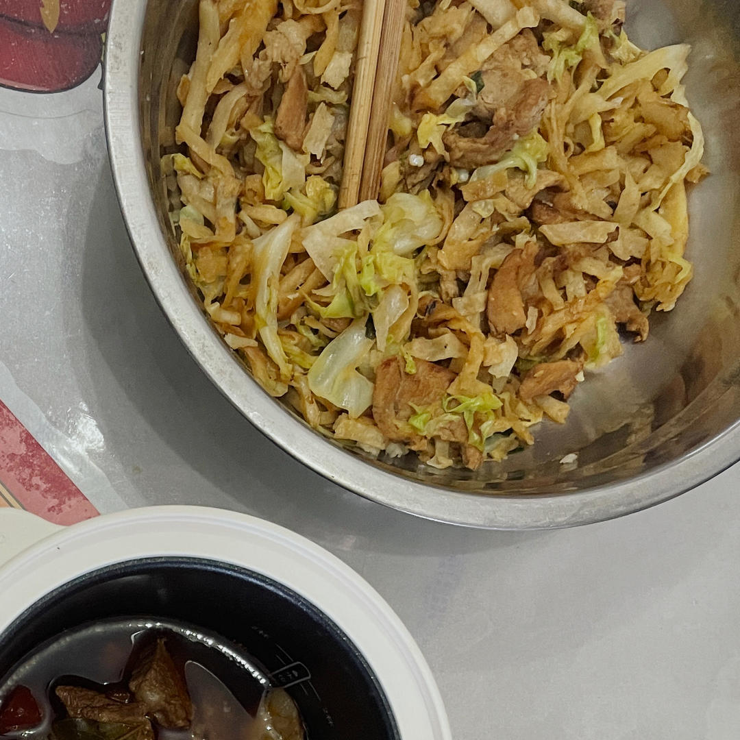 老北京素炒饼(肉炒饼)