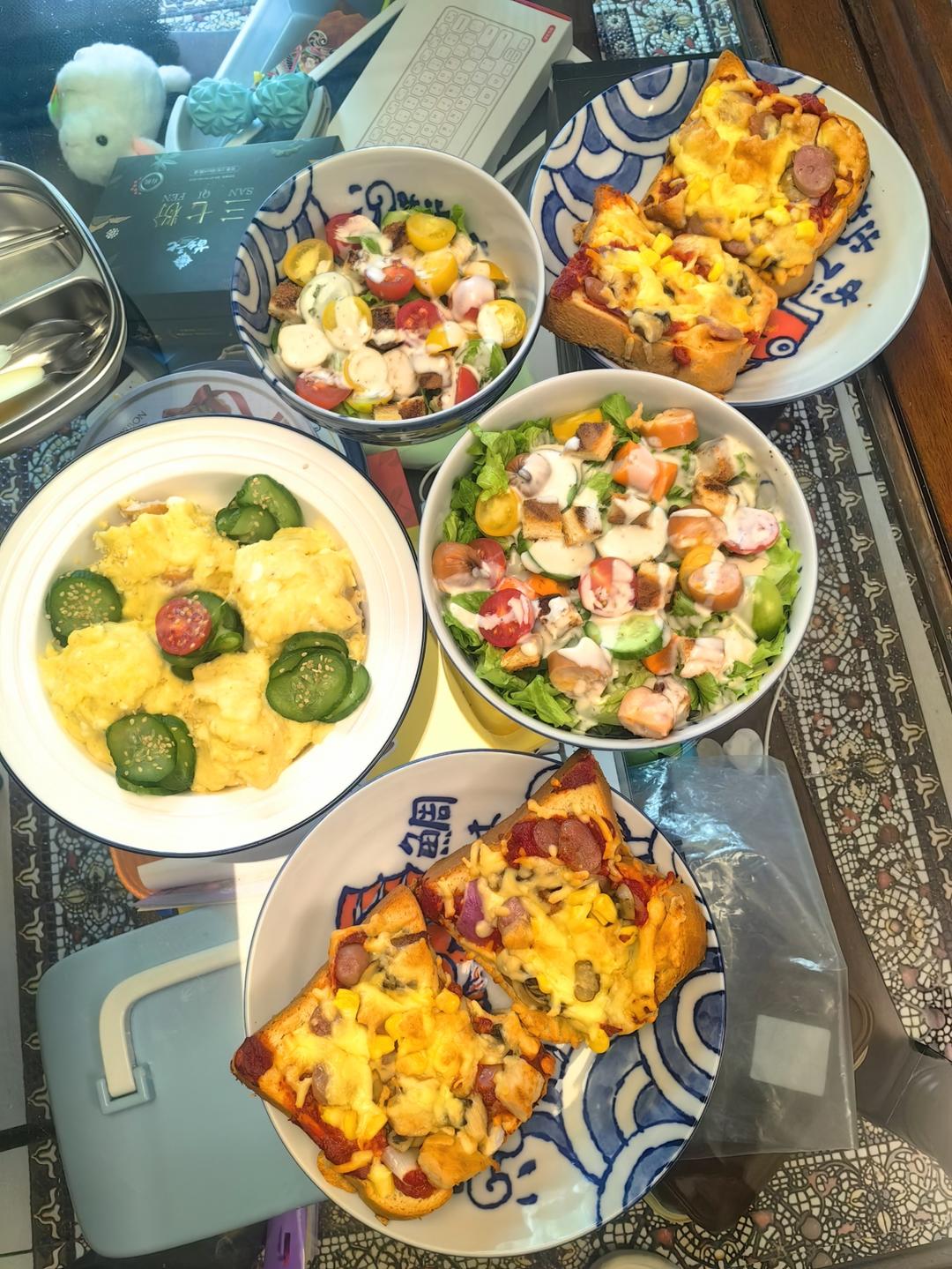 厚吐司批萨简易版（空气炸锅）