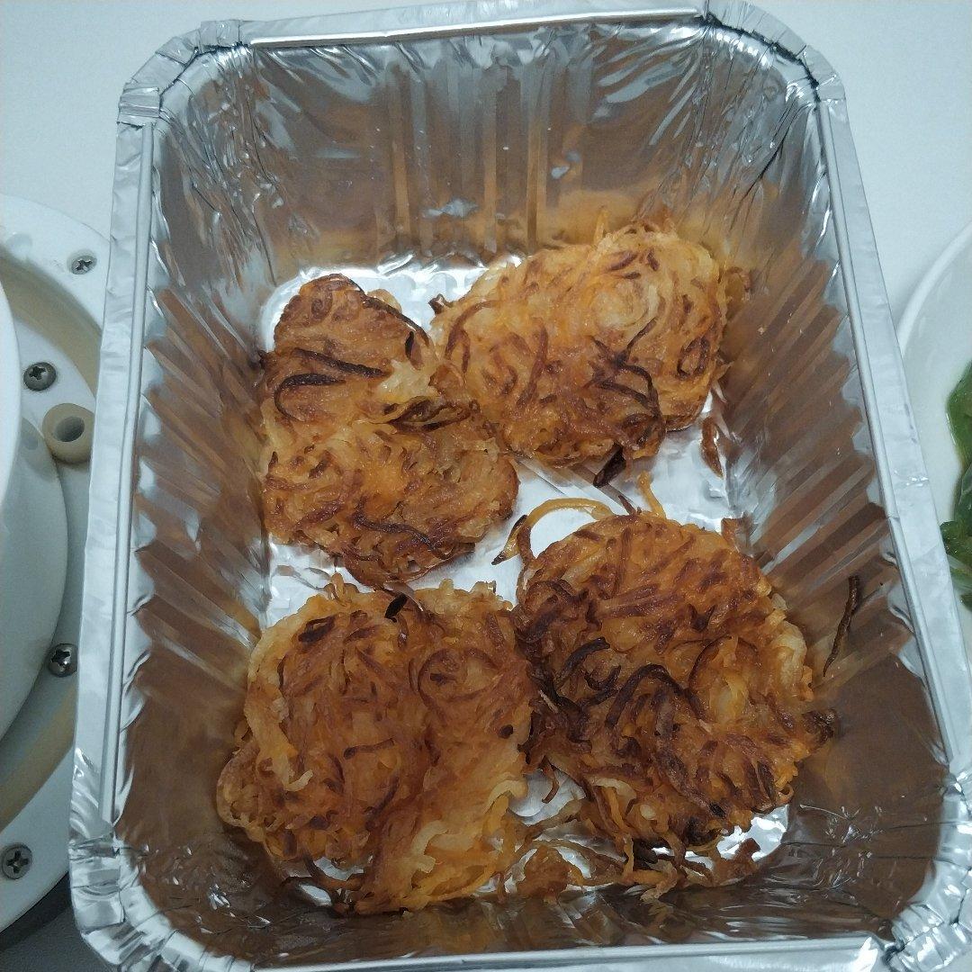 零失败胡萝卜土豆丝饼