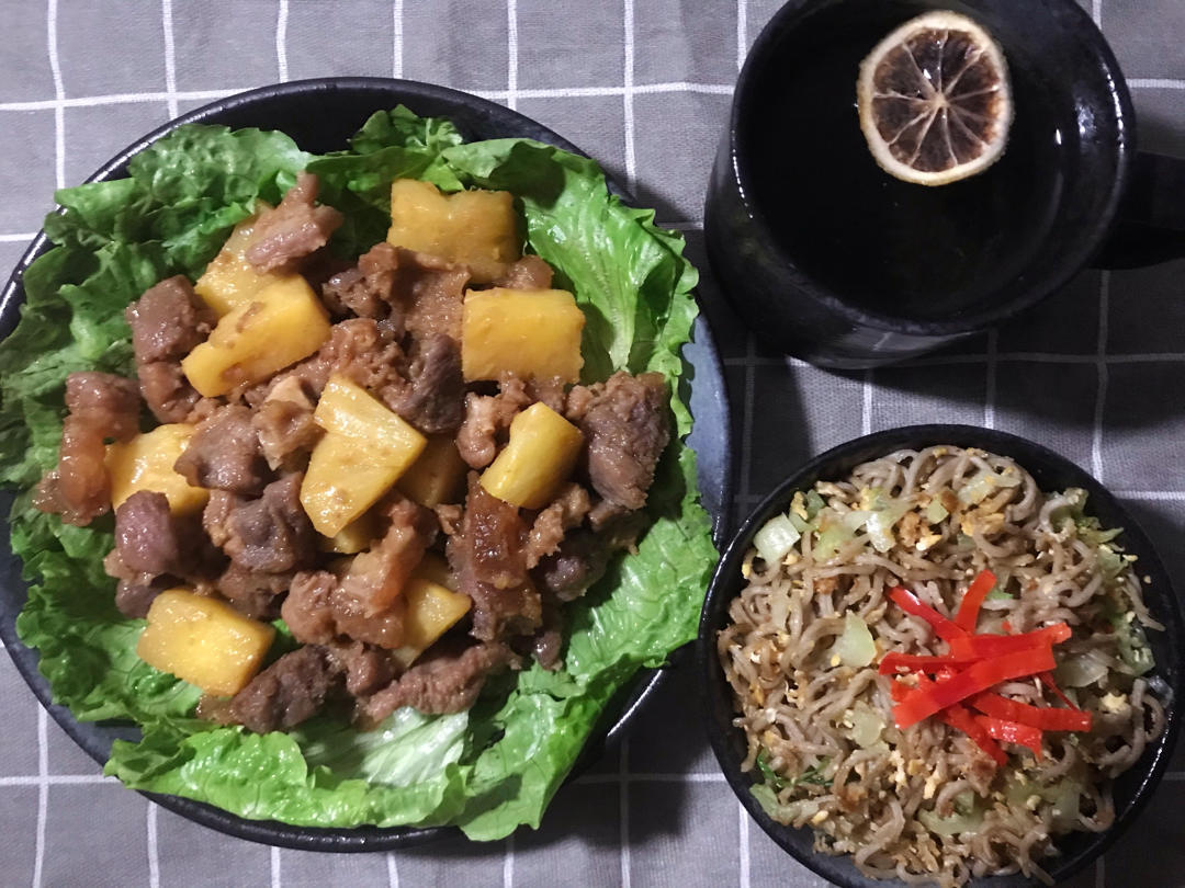 菠萝➕牛肉