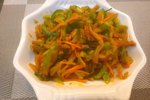 青椒肉丝炒榨菜