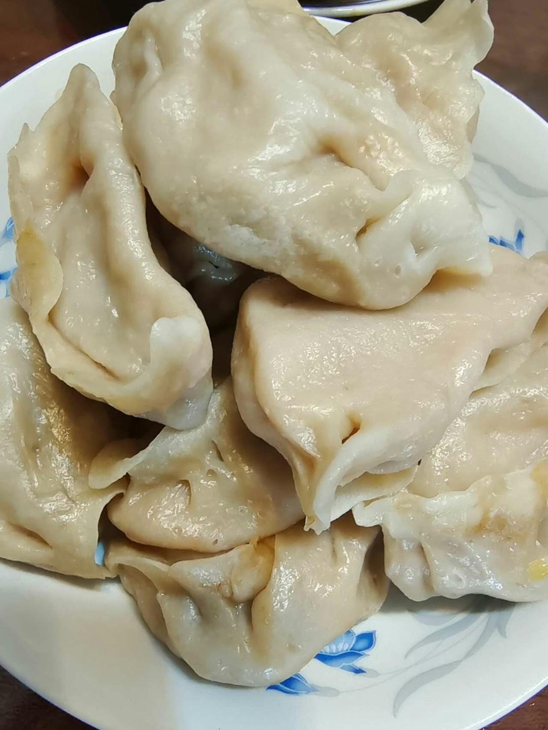 天津特色——旱萝卜素馅大蒸饺