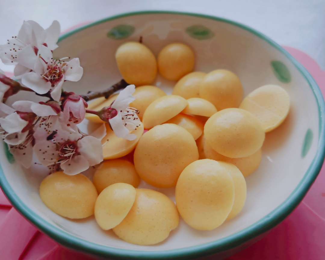 超简单的蛋黄溶豆的做法