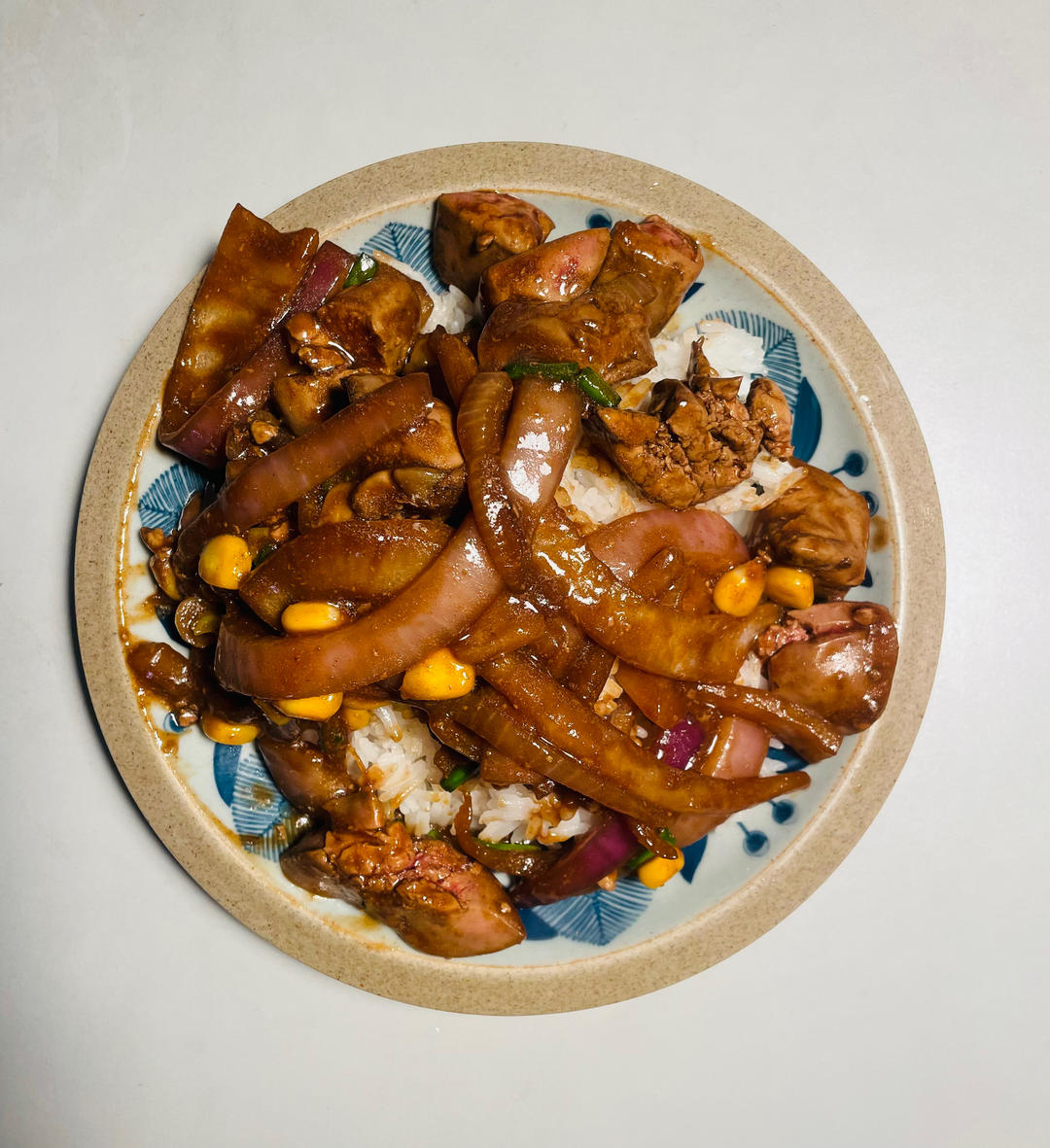 快手日式鹅肝盖饭