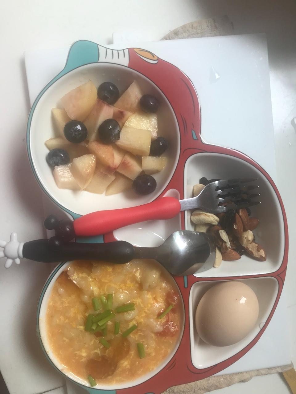 西红柿鸡蛋疙瘩汤