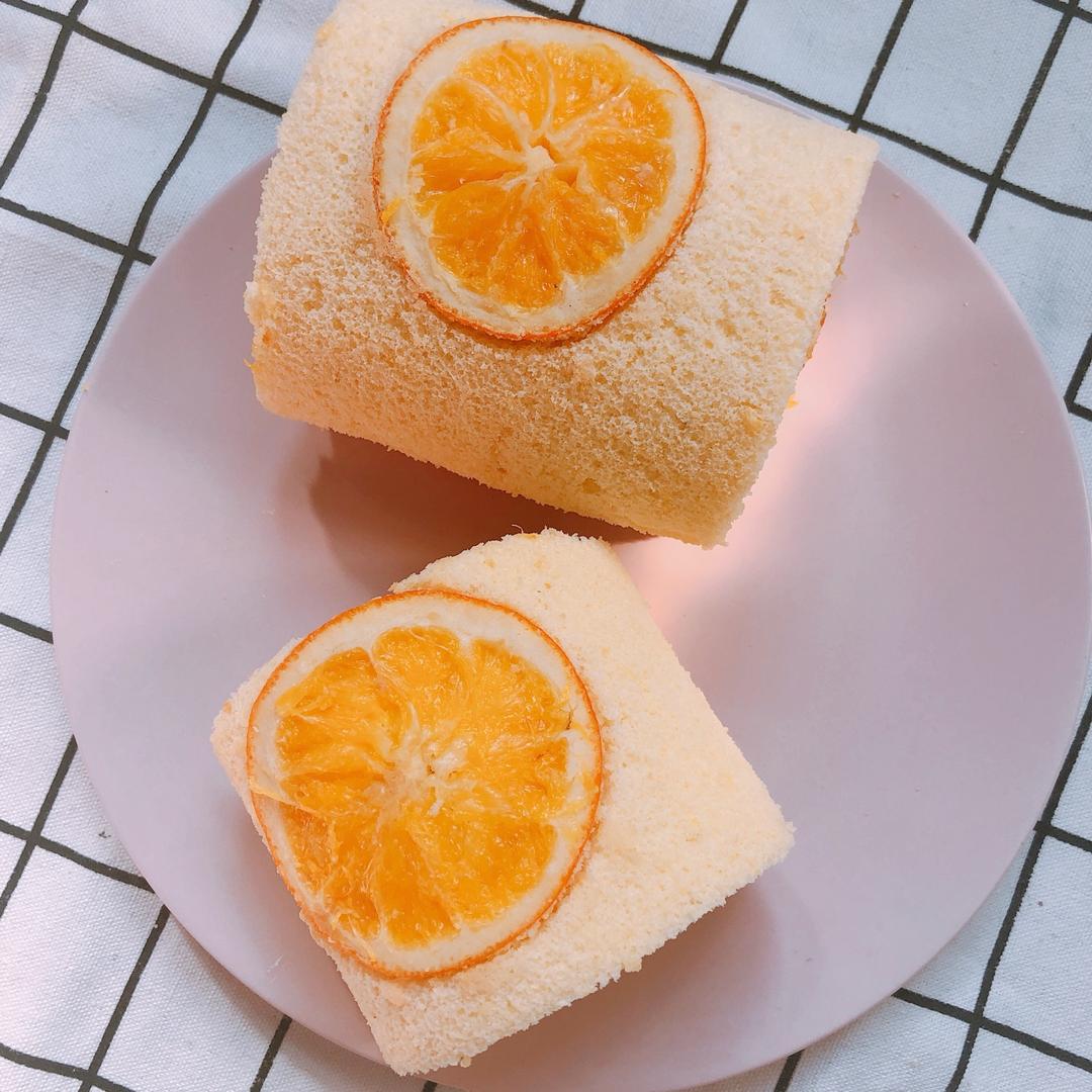 橙香蛋糕卷