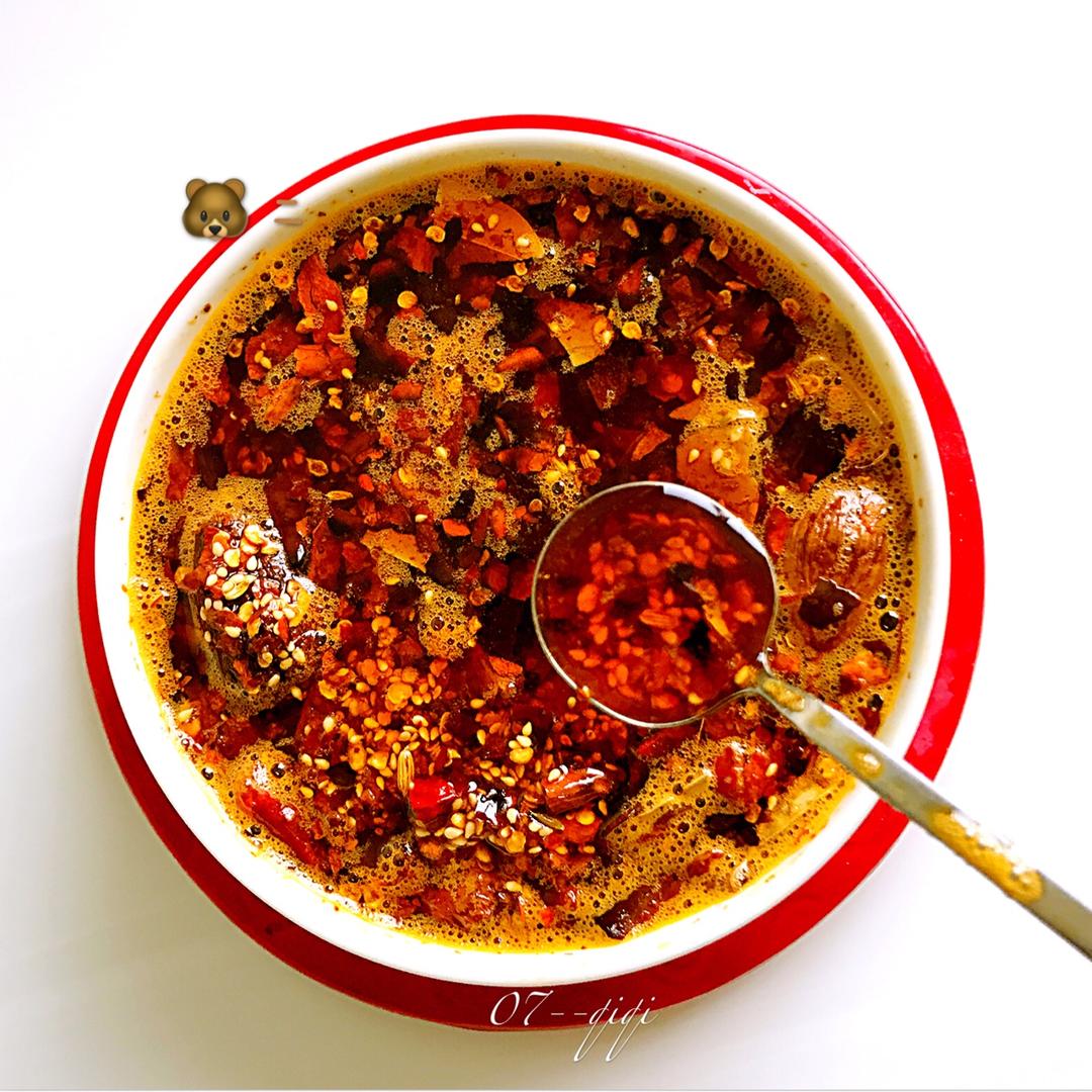 07qiqi做的西安小吃系列2陕西油泼辣子家庭版