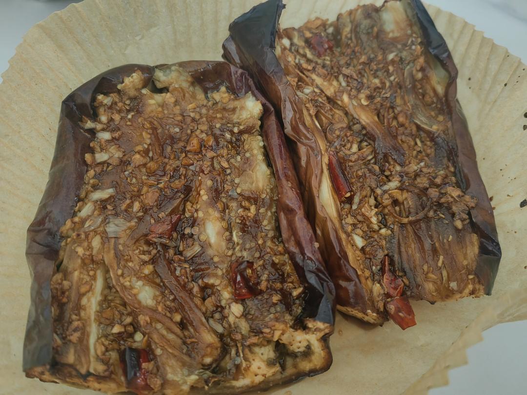 🔥蒜蓉烤茄子🍆｛空气炸锅食谱｝