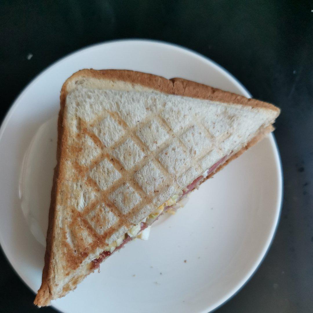 🥪鸡蛋火腿三明治