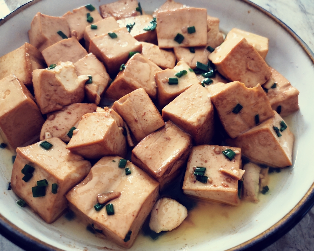 超香超下饭——葱油豆腐