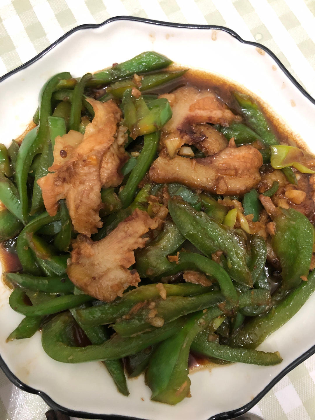 超级开胃菜～豆瓣酱炒辣椒