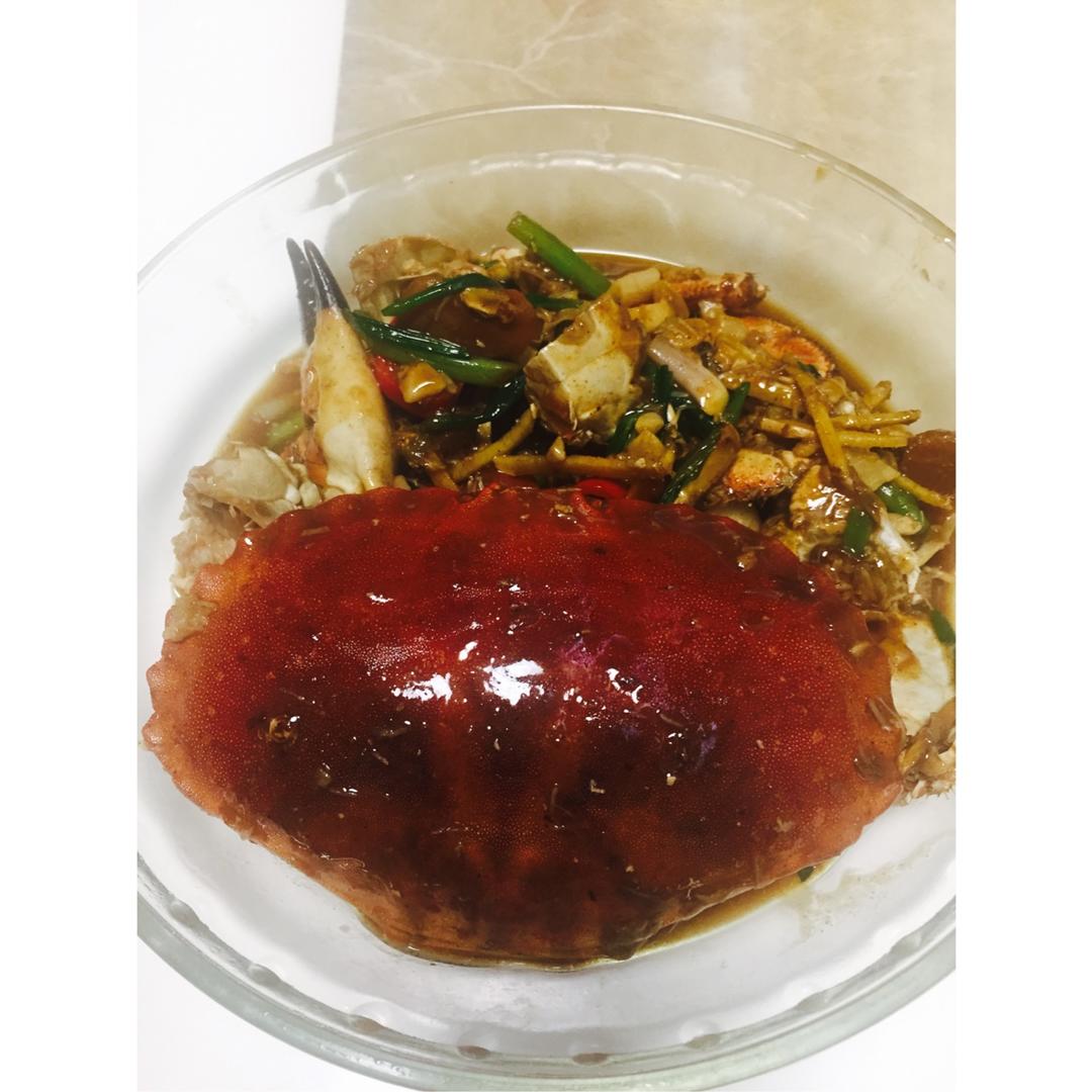泰式咖喱炒蟹