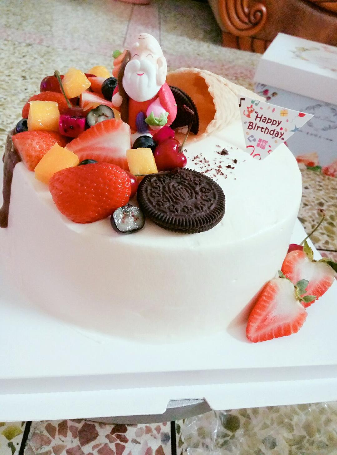 抹面＆淋面：春日缤纷奶油蛋糕