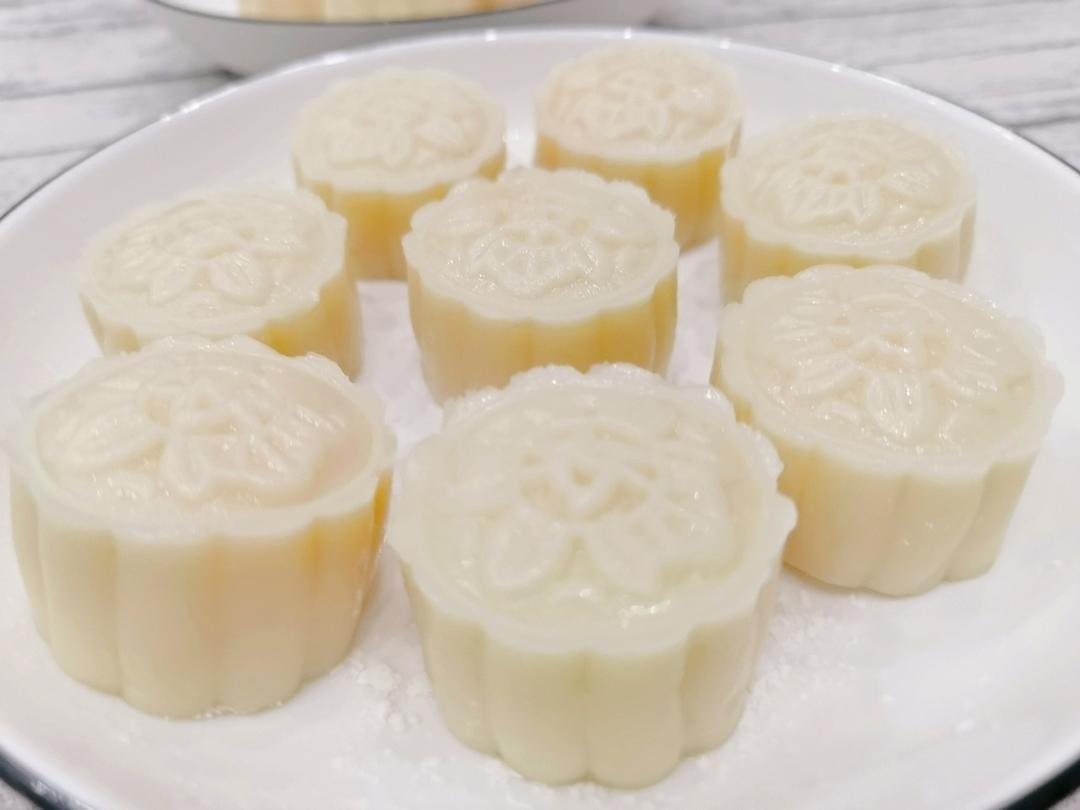 冰皮月饼(不会被腻到的奶黄馅)