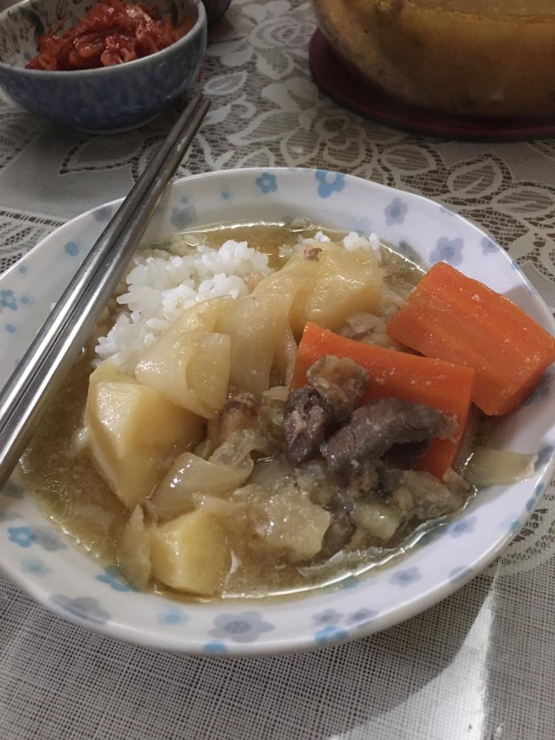 地道日式土豆炖牛肉        （肉じゃが）