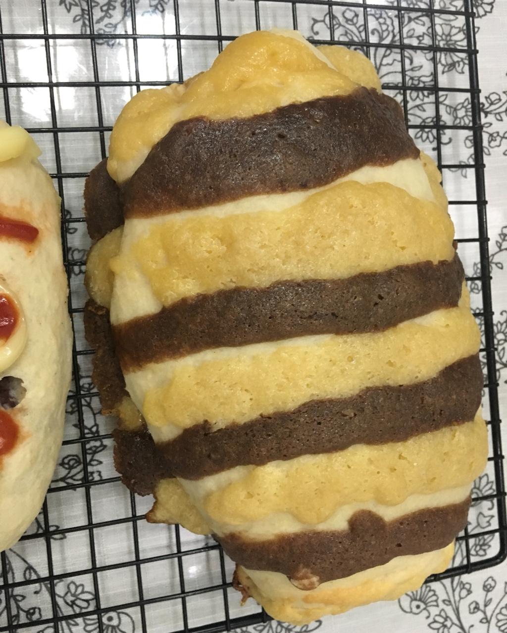 仿85度C摩卡咖啡面包（中种法）