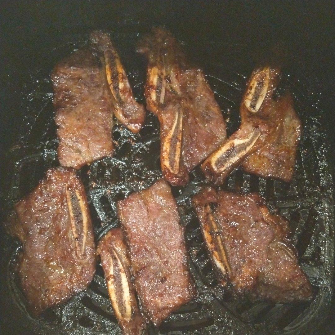 快手烤牛仔骨烤牛排空气炸锅版