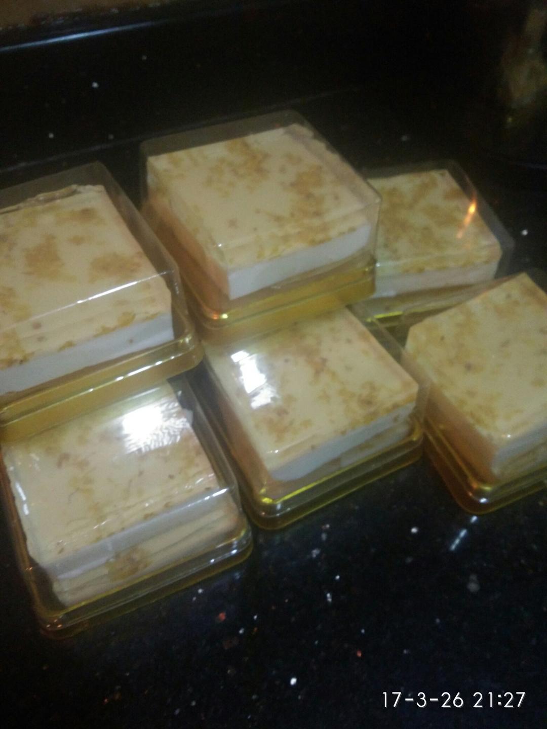 椰奶桂花糕的做法