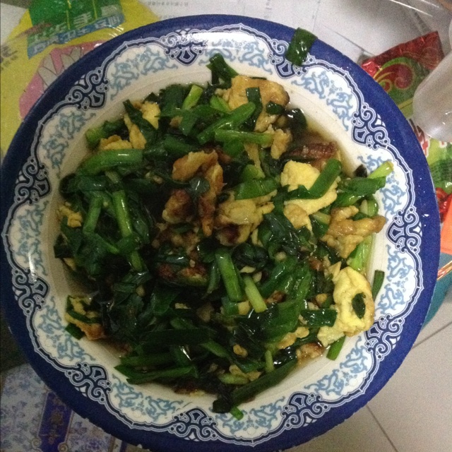 韭菜炒鸡蛋