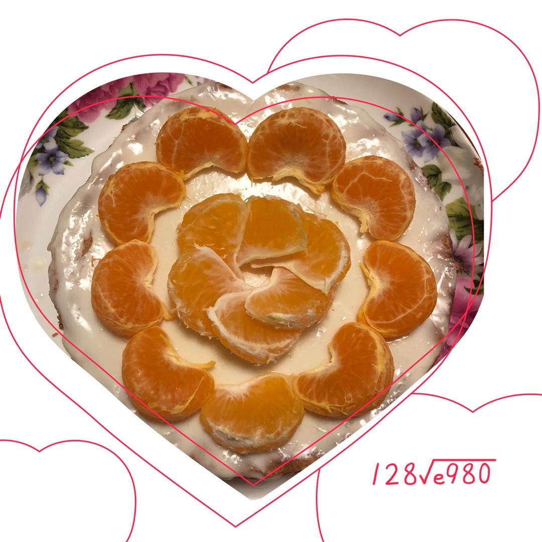 水果杏仁生日蛋糕