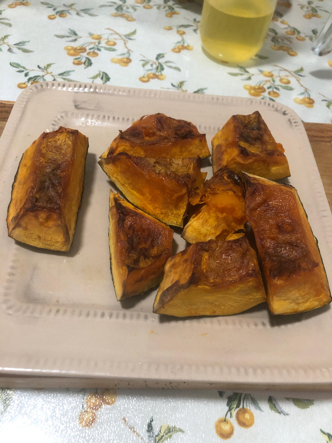 简单又特好吃的～空气炸锅烤贝贝南瓜