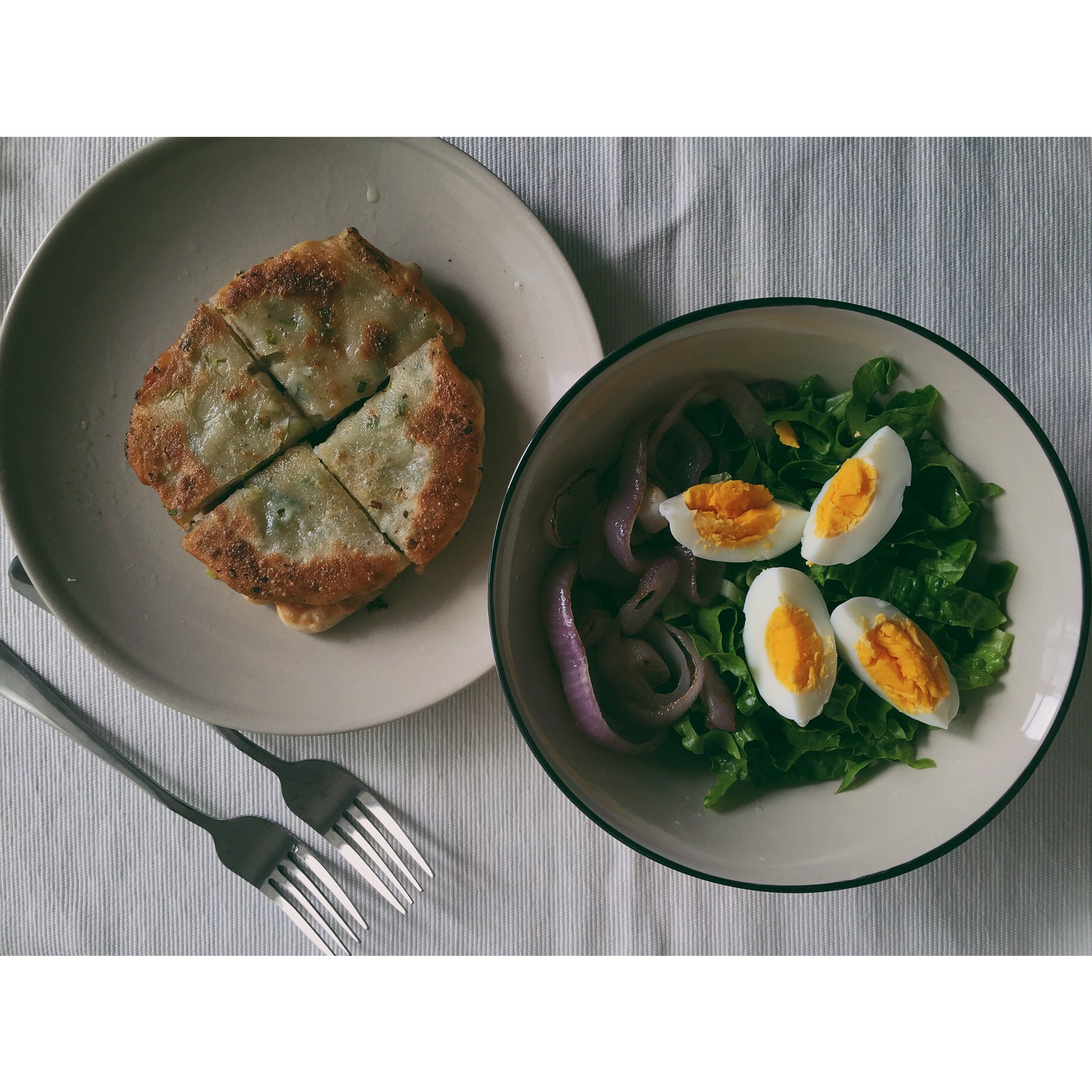 葱花油饼 Spring Onion Pancake