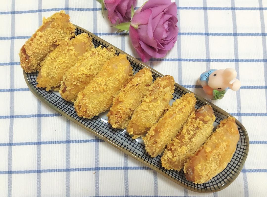 玉米片的妙用—香酥烤翅