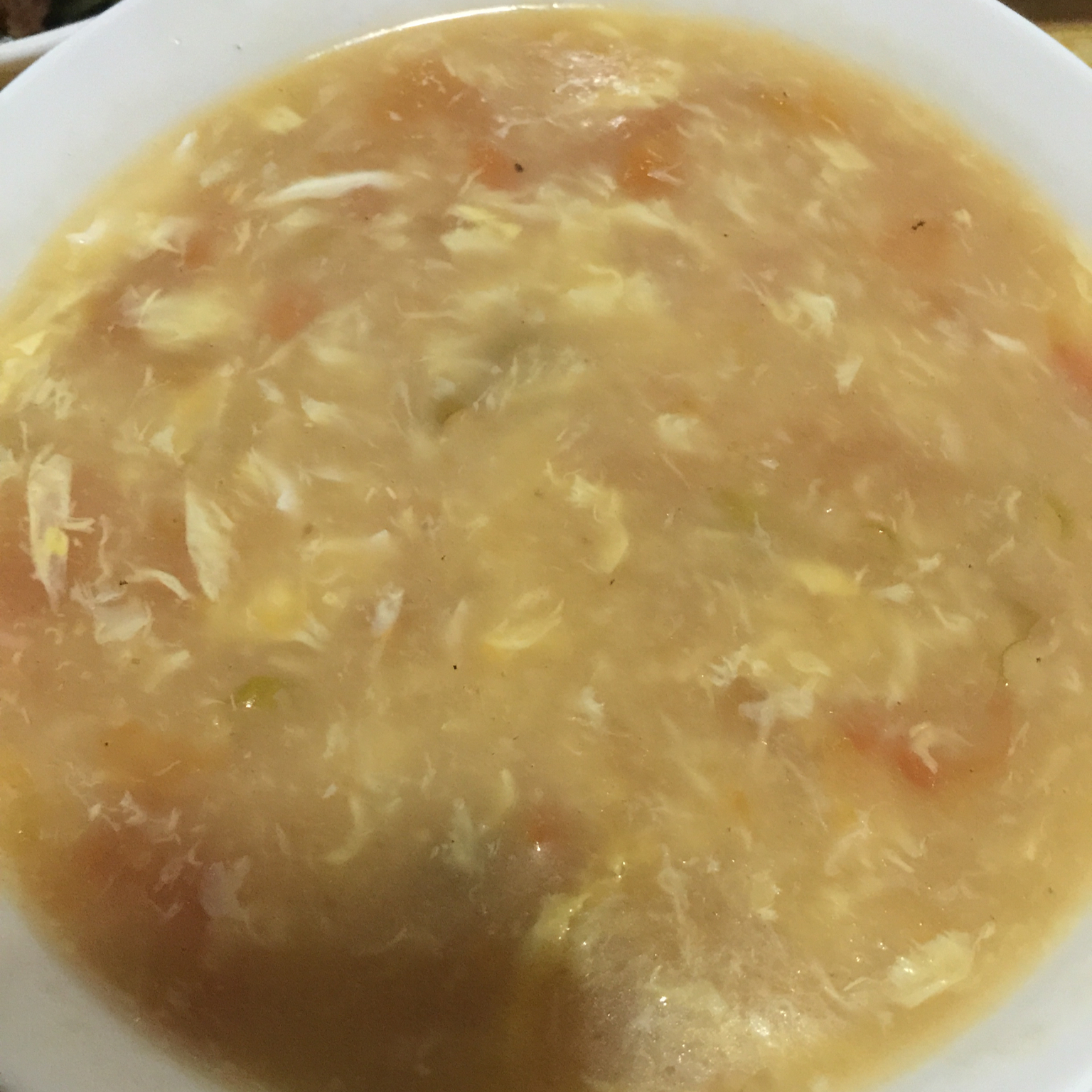 西红柿鸡蛋疙瘩汤