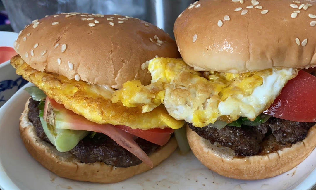 自制健康汉堡|营养快手早餐