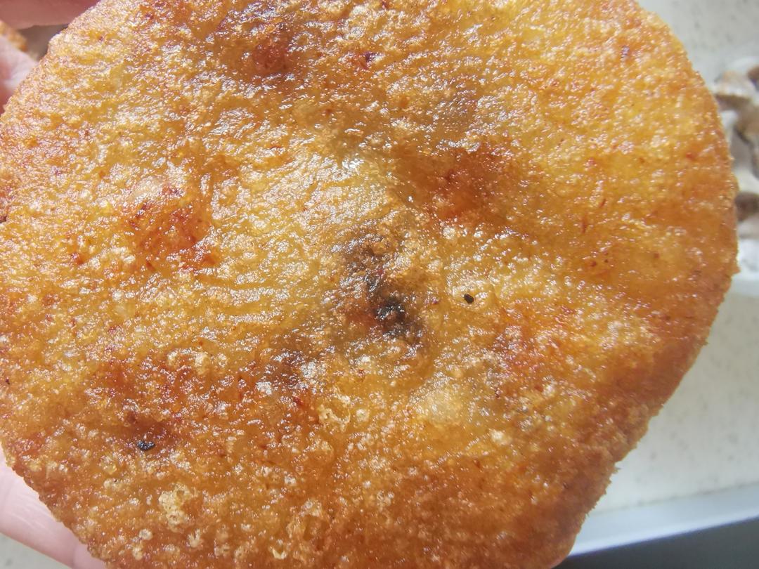 油炸糕（豆腐渣版）的做法