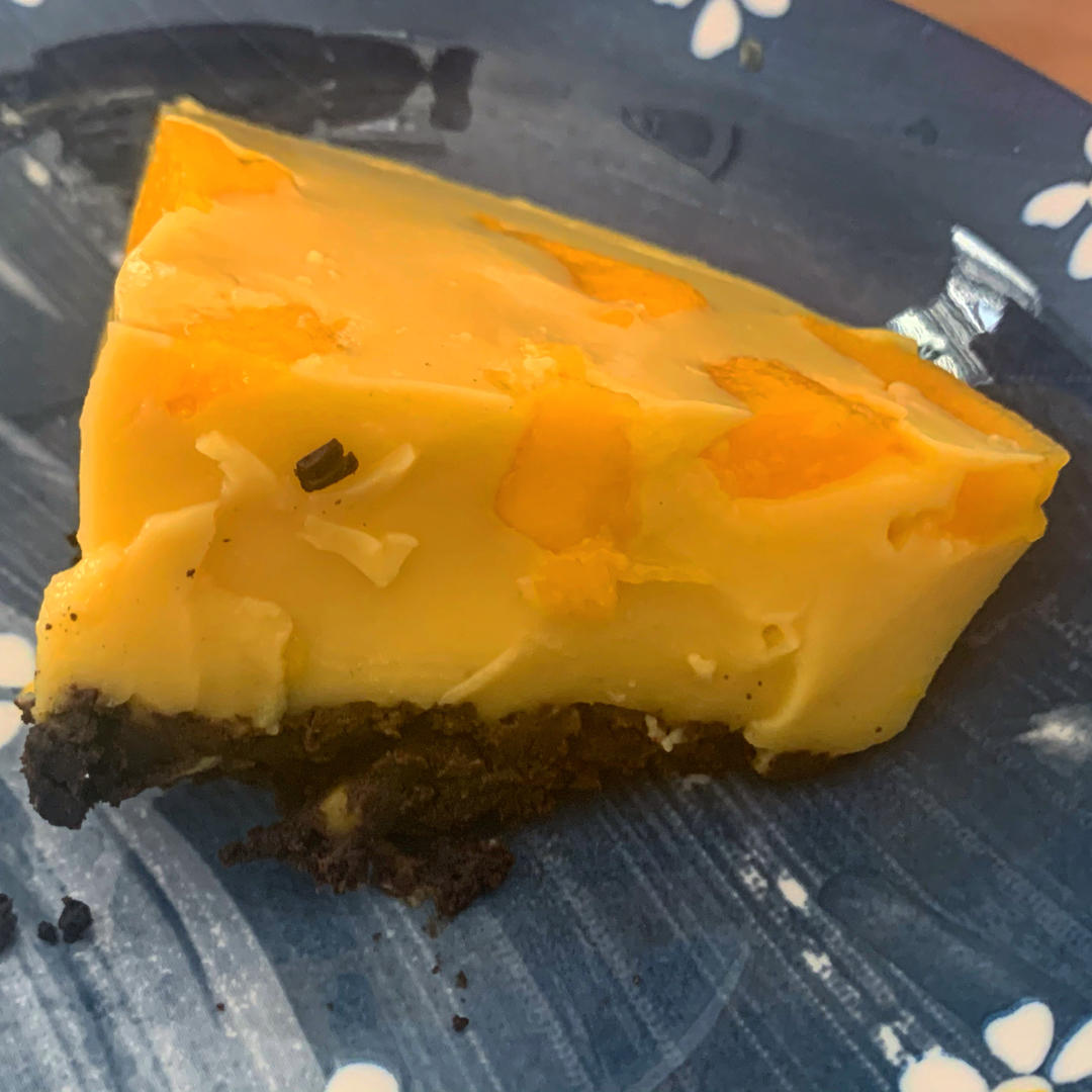 一次成功，芒果酸奶蛋糕，无需烤箱