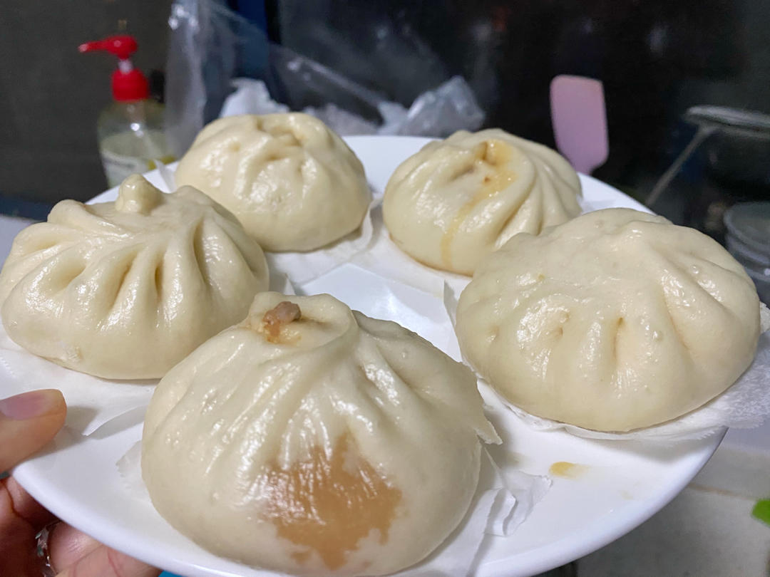 好吃多汁的肉包子肉馒头【步骤超详细】