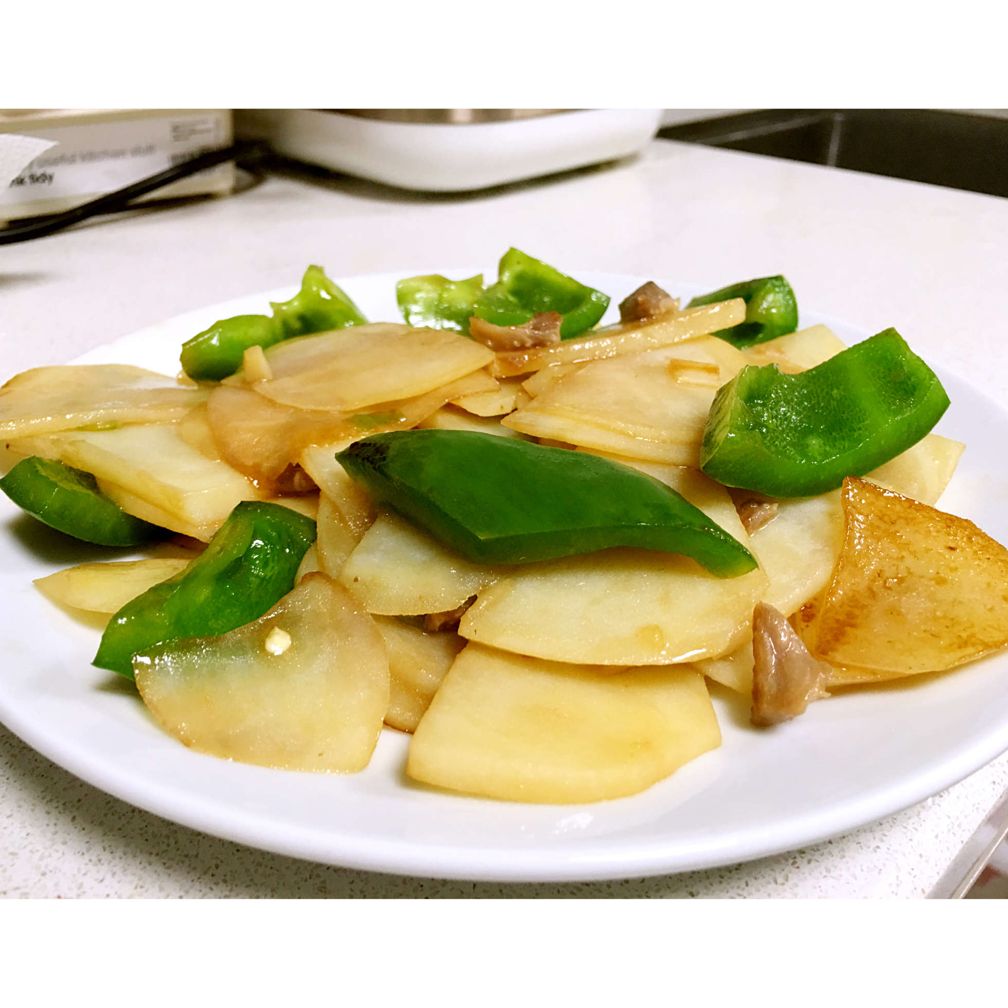 懒人版青椒土豆片