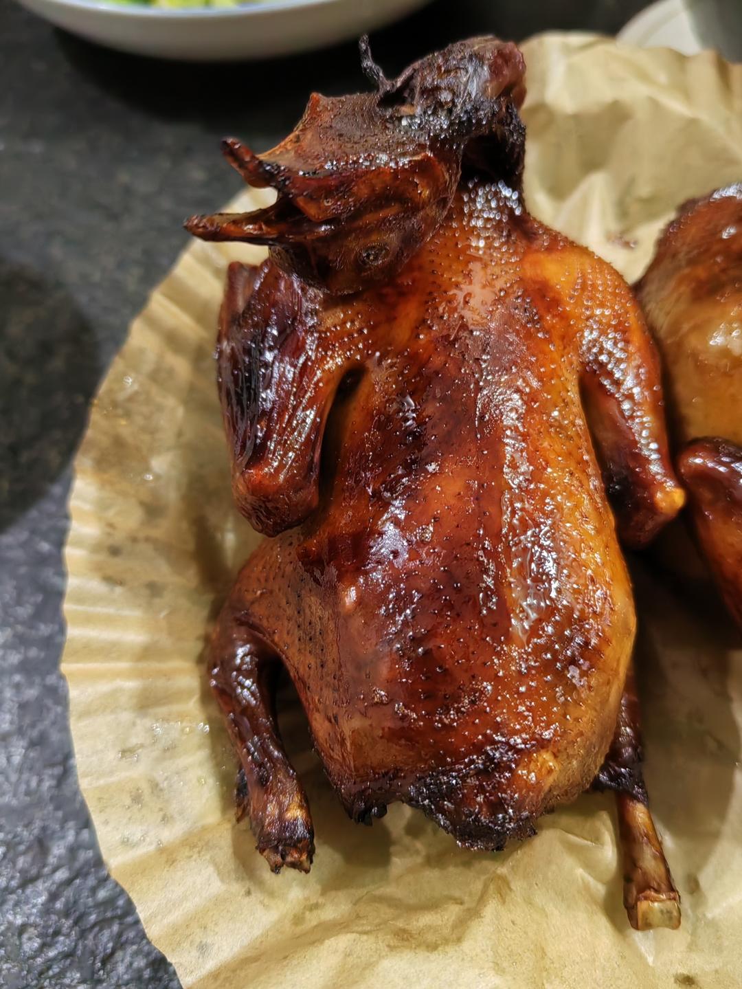 脆皮乳鸽（空气炸锅）