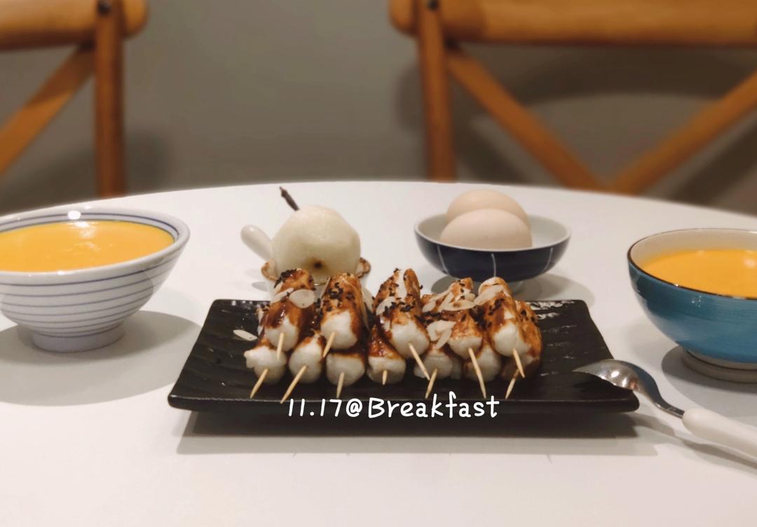 秒杀路边摊外酥里糯脆皮烤年糕