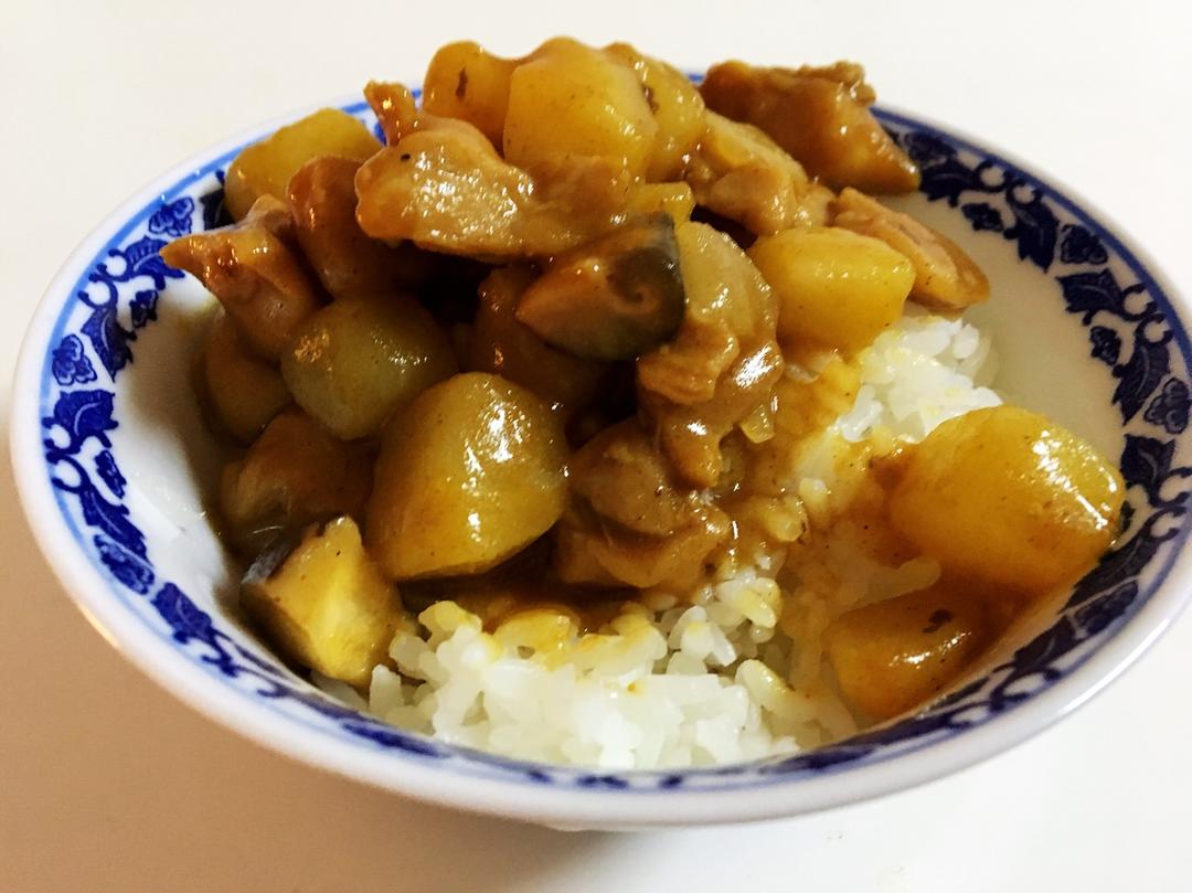 咖喱鸡肉饭