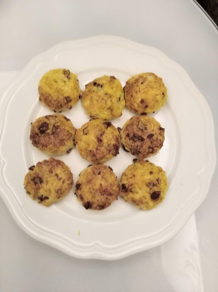 快手淡奶油蔓越莓司康（零失败）