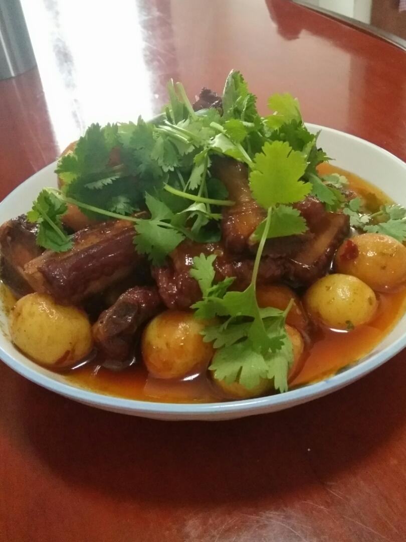 红烧排骨土豆
