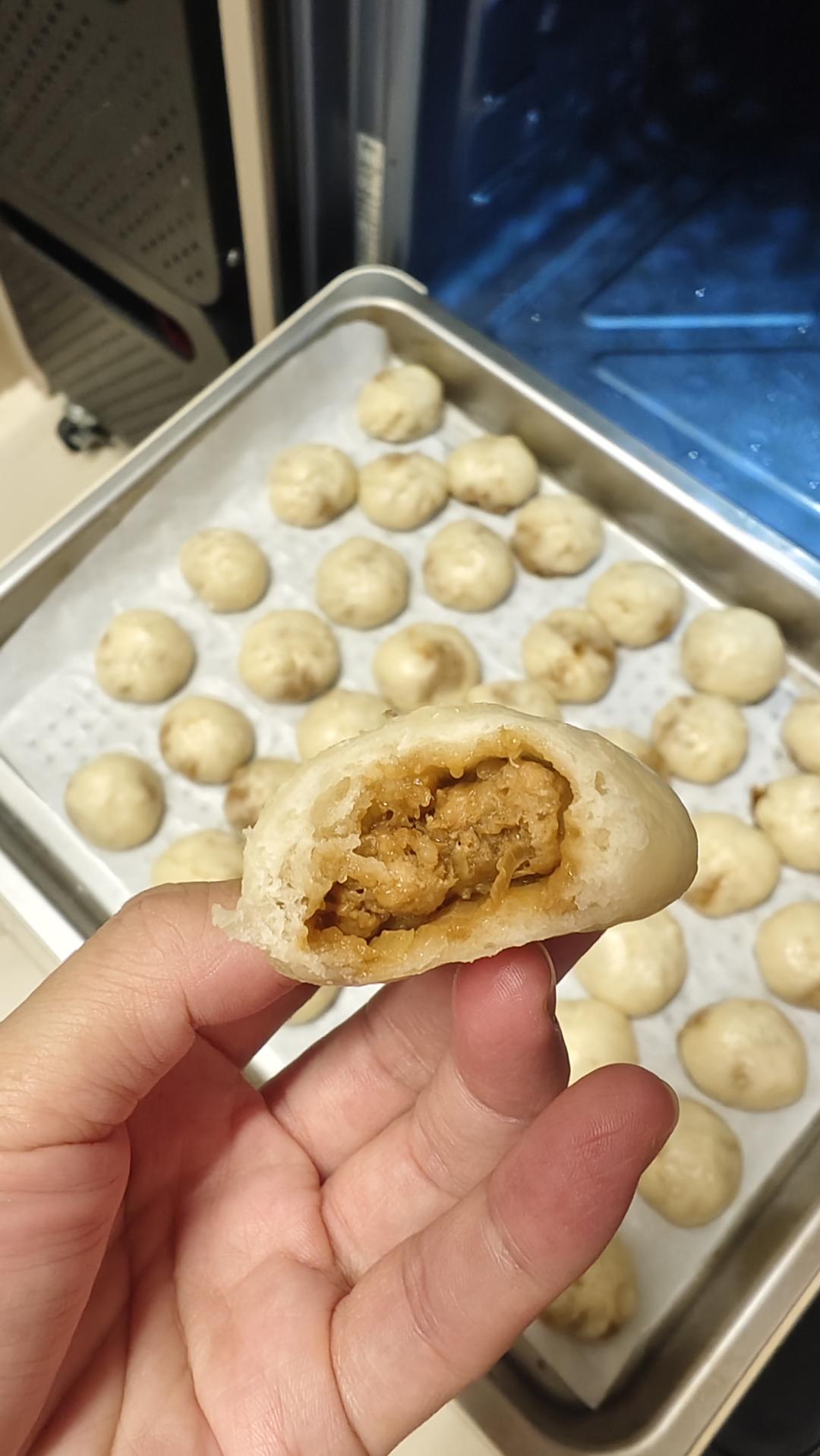 软面透油小笼包成功复刻‼️无需手揉面，香香软软巨好吃，早餐好选择