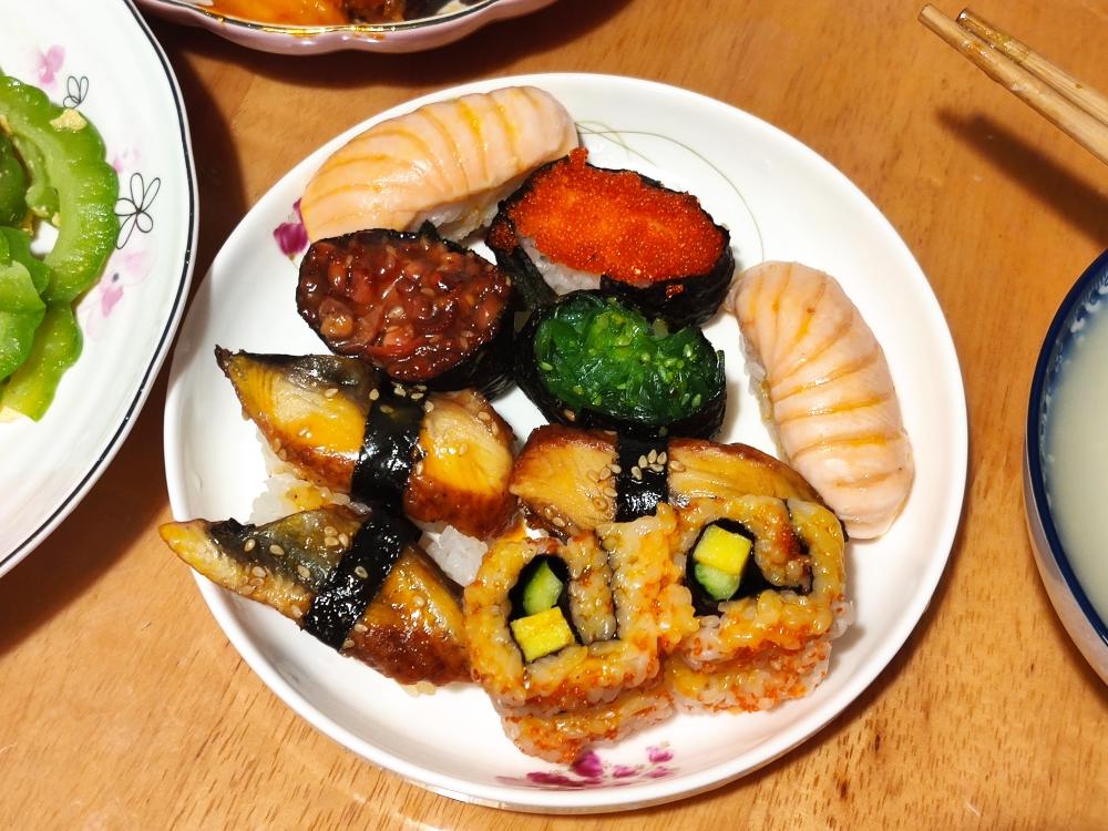 超快手烤隔夜寿司