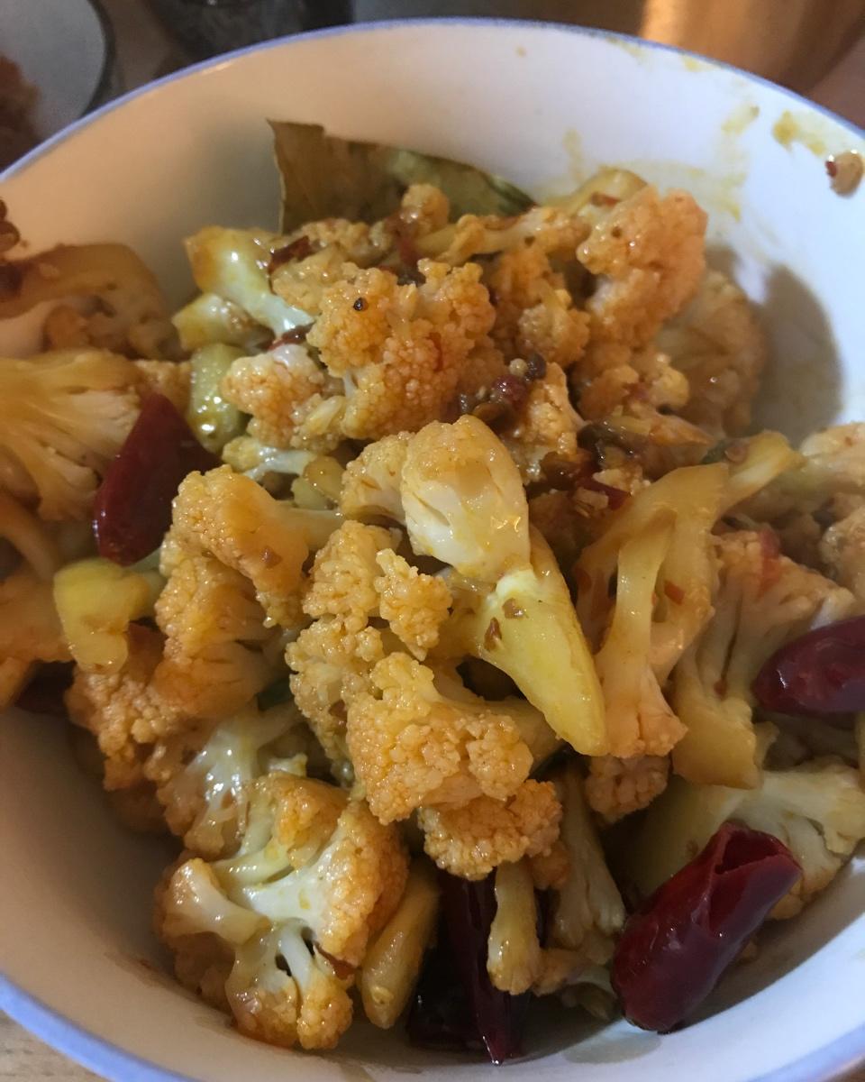 美错和美食做的很"浪费"米饭的家常菜之一-------干锅菜花