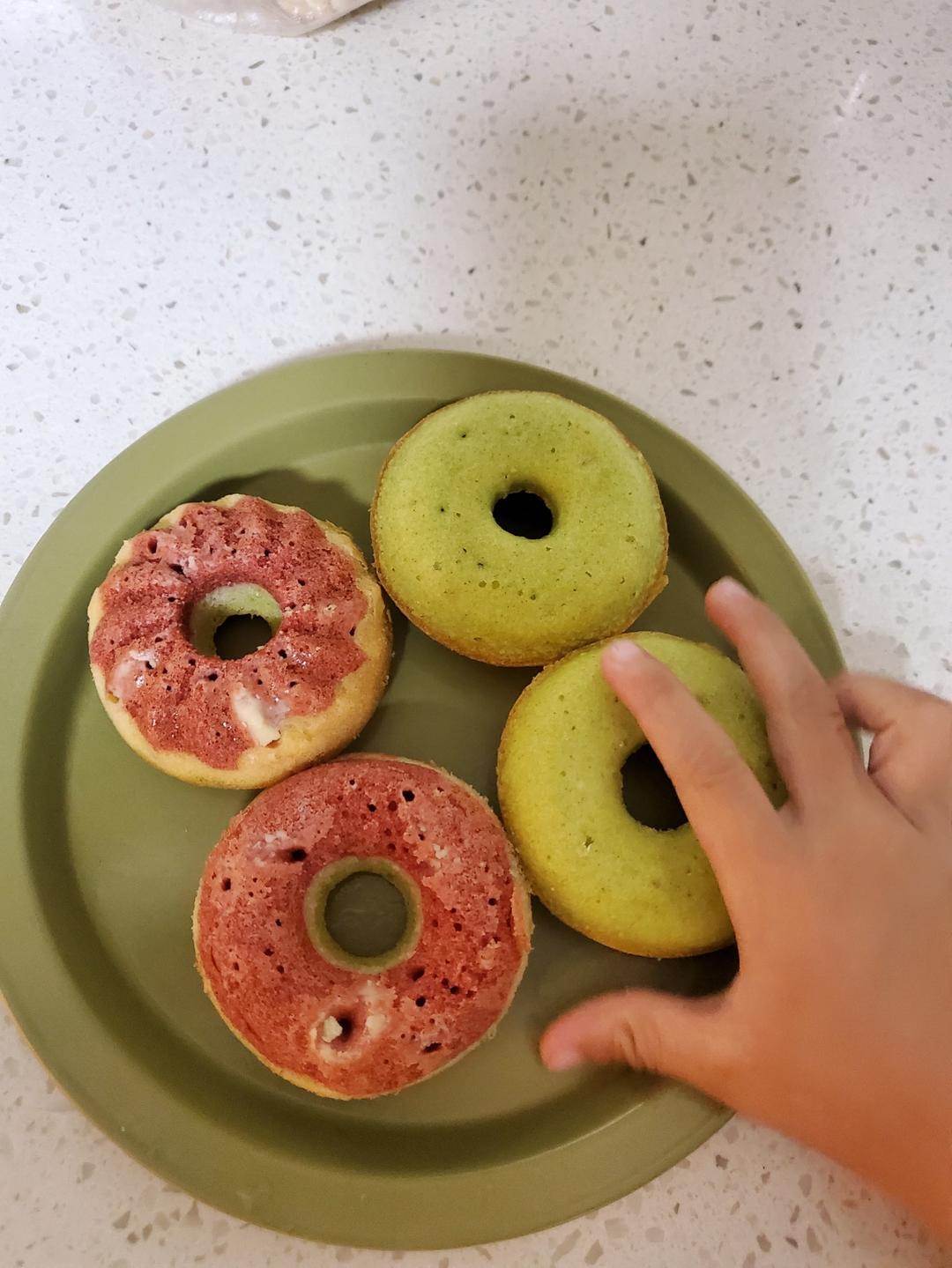 ❌油炸/搅拌就能成功的西瓜🍉甜甜圈