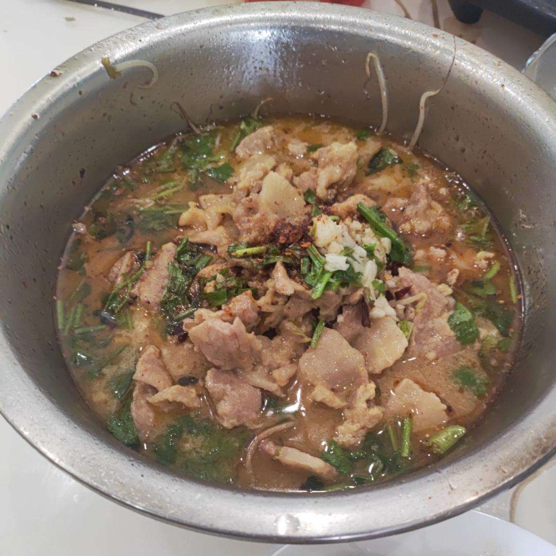 水煮肉片（肯定不翻车）