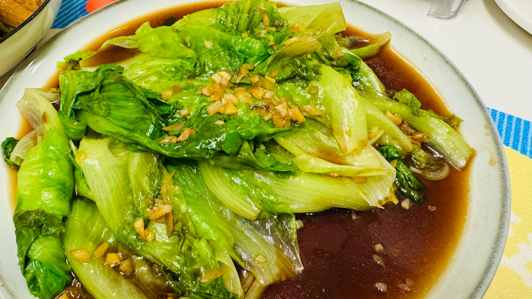 蚝油生菜
