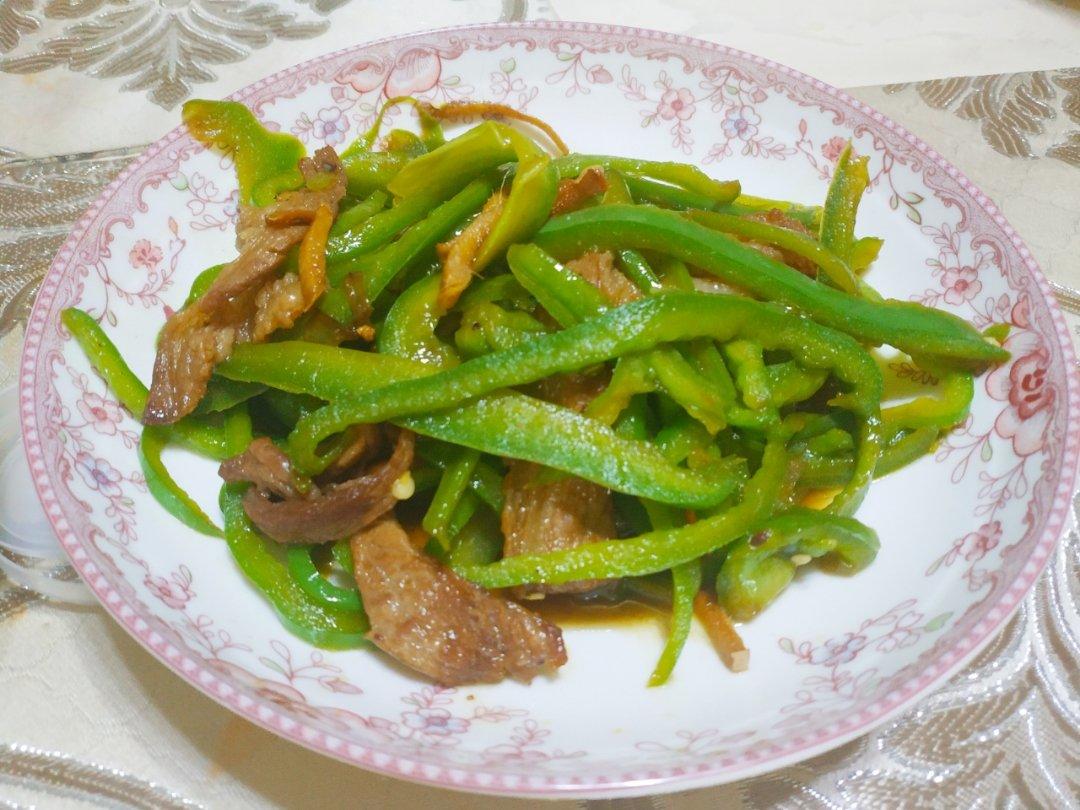 肉丝炒青椒