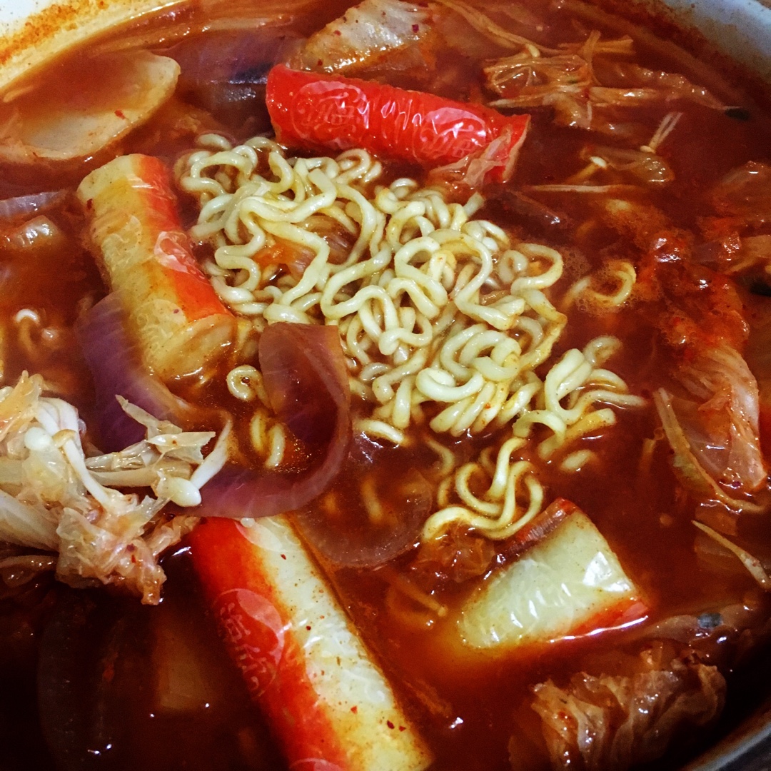 韩式芝士部队锅